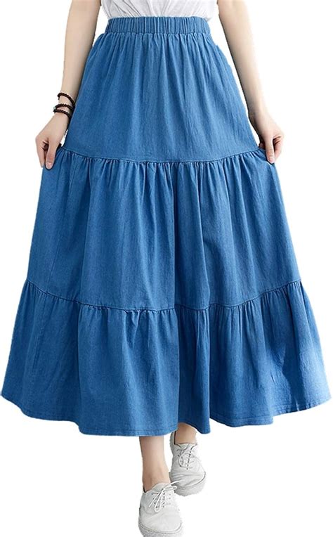 amazon ladies long skirts